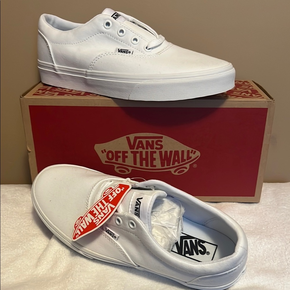 Vans Womens White Sneakers